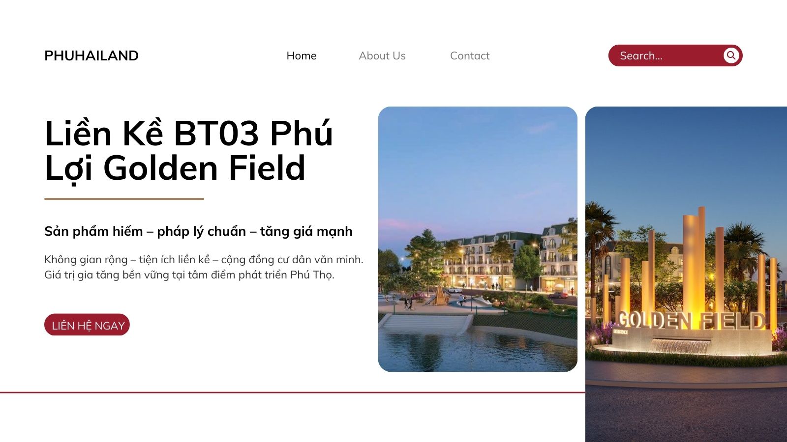 Liền kề BT03 PHÚ LỢI